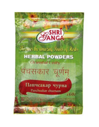 Порошок "Панчсакар Чурна" (Panchsakar Churnam) 100 г, Shri Ganga